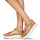 Schoenen Dames Sandalen / Open schoenen Teva Flatform Universal Beige / Wit