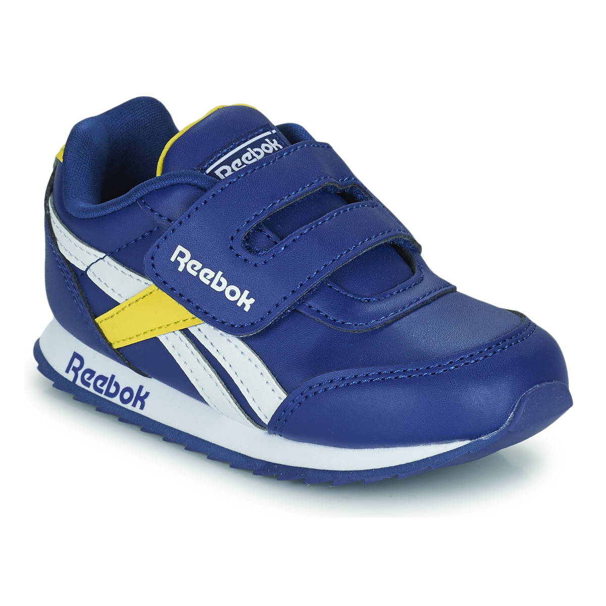 Schoenen Kinderen Lage sneakers Reebok Classic REEBOK ROYAL CLJOG 2  KC Blauw / Geel / Wit