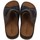 Schoenen Heren Leren slippers Rohde 5963 Brown
