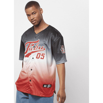 Textiel Heren T-shirts korte mouwen Fubu Maillot  Varsity Baseball Zwart