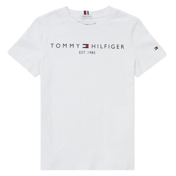 Textiel Jongens T-shirts korte mouwen Tommy Hilfiger SELINERA Wit