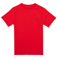 Textiel Meisjes T-shirts korte mouwen Polo Ralph Lauren NOUVILE Rood