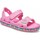 Schoenen Kinderen Sandalen / Open schoenen Crocs Fun Lab Rainbow Sandal Kids Roze