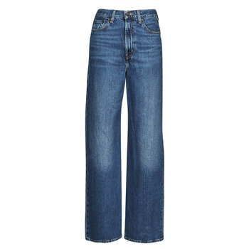 Textiel Dames Straight jeans Levi's HIGH LOOSE Blauw