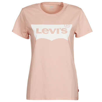 Textiel Dames T-shirts korte mouwen Levi's THE PERFECT TEE Roze