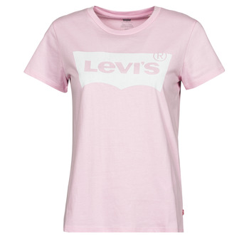 Textiel Dames T-shirts korte mouwen Levi's THE PERFECT TEE Violet / Clair