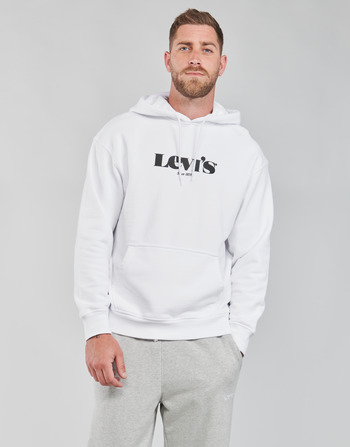 Textiel Heren Sweaters / Sweatshirts Levi's T2 RELAXED GRAPHIC PO Wit