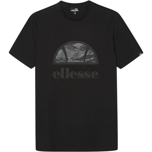 Textiel Heren T-shirts korte mouwen Ellesse 166576 Zwart