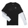 Textiel Kinderen T-shirts met lange mouwen Vans LONG CHECK TWOFER Zwart