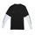 Textiel Kinderen T-shirts met lange mouwen Vans LONG CHECK TWOFER Zwart
