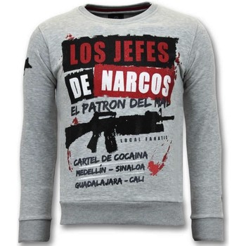 Textiel Heren Sweaters / Sweatshirts Lf Los Jefes De Narcos Grijs