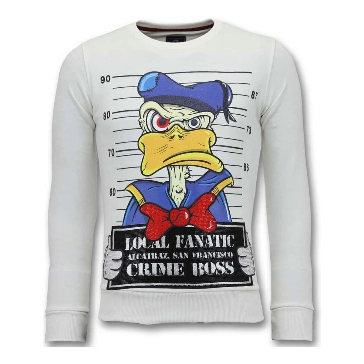 Textiel Heren Sweaters / Sweatshirts Lf Alcatraz Prisoner Wit