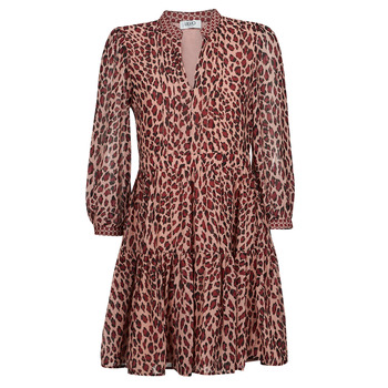 Textiel Dames Korte jurken Liu Jo WF1019 Leopard