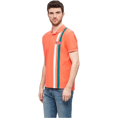 Textiel Heren T-shirts & Polo’s Tommy Hilfiger MW0MW07450 Orange