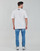 Textiel Heren T-shirts korte mouwen adidas Performance CAMO PKT TEE Wit