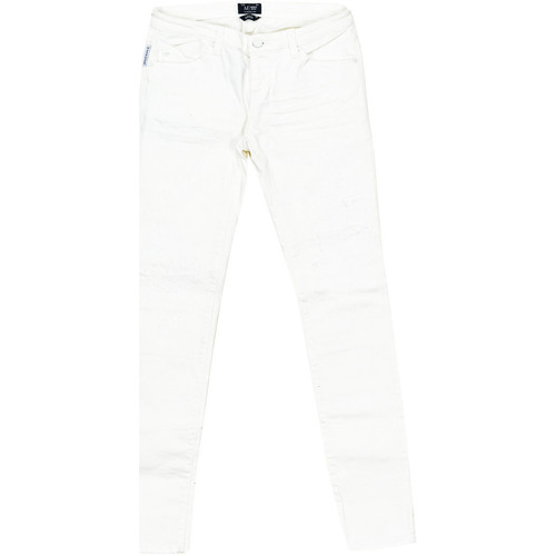 Textiel Dames Broeken / Pantalons Emporio Armani C5J06-5X-10 Wit