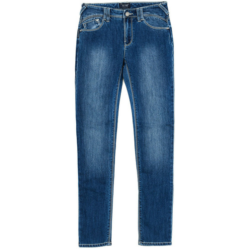 Textiel Dames Broeken / Pantalons Emporio Armani C5J28-8K-15 Blauw