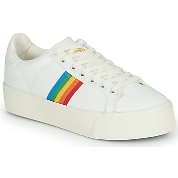 Schoenen Dames Lage sneakers Gola ORCHID PLATFORM RAINBOW Wit / Multicolour