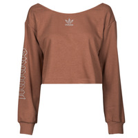Textiel Dames Sweaters / Sweatshirts adidas Originals SLOUCHY CREW? Brown