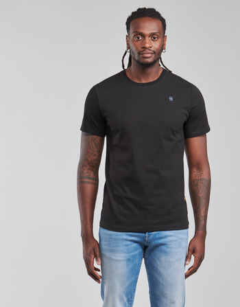 Textiel Heren T-shirts korte mouwen G-Star Raw BASE-S R T SS Zwart
