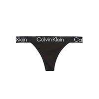 Ondergoed Dames Strings Calvin Klein Jeans THONG Zwart