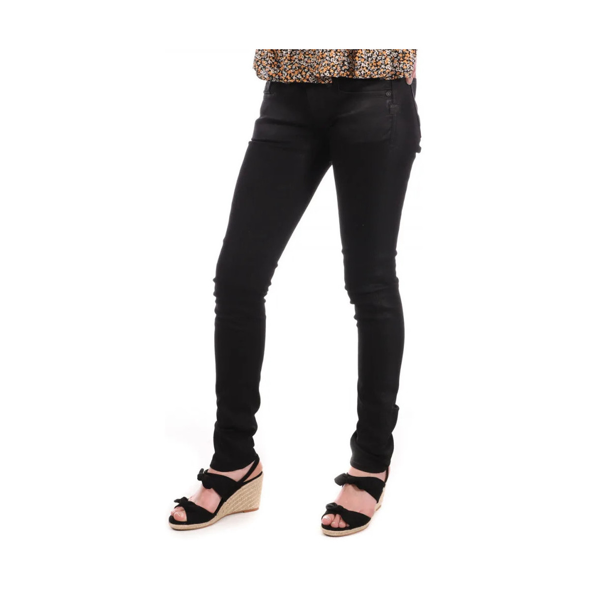 Textiel Dames Skinny Jeans G-Star Raw  Zwart