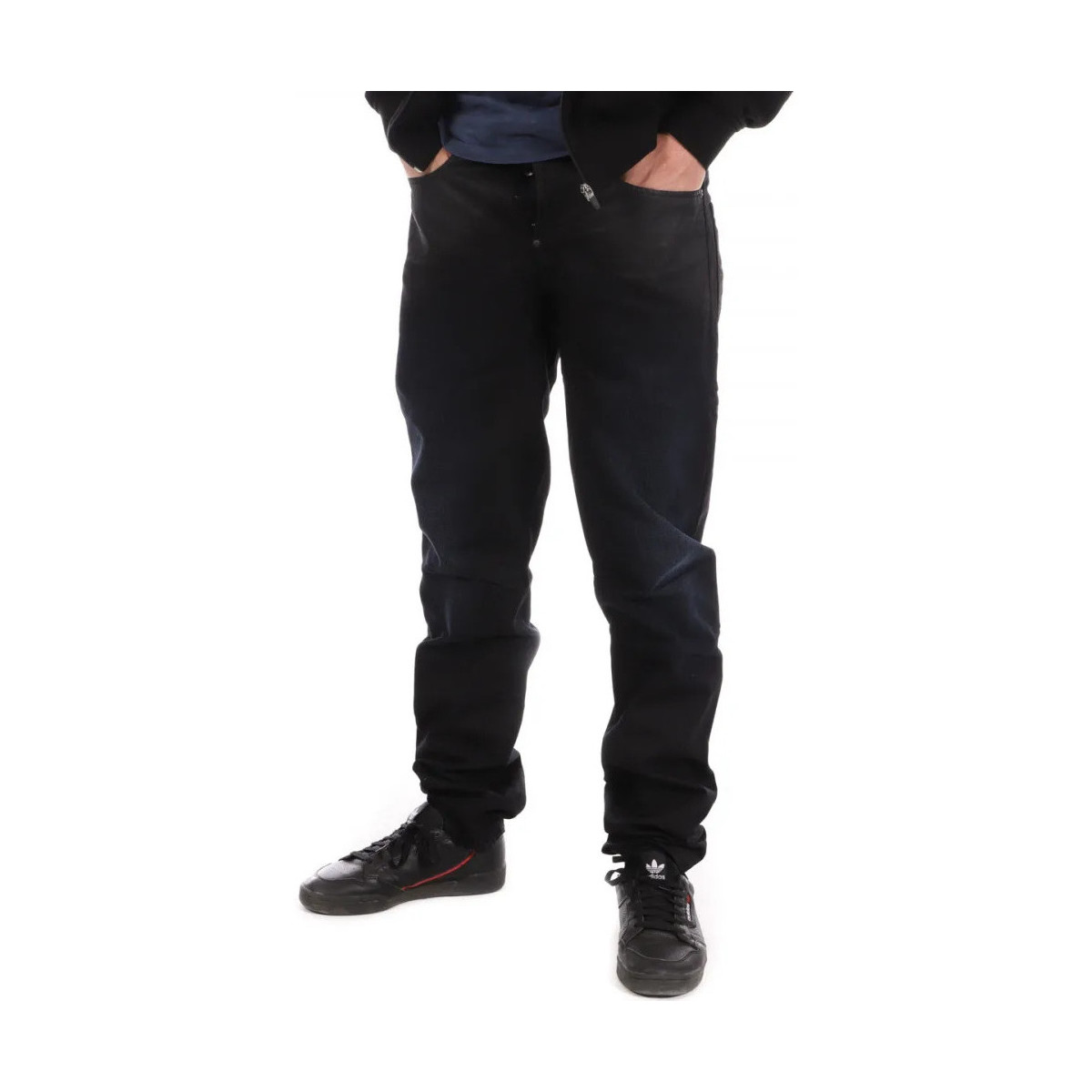 Textiel Heren Straight jeans G-Star Raw  Zwart