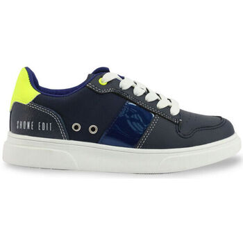 Schoenen Heren Sneakers Shone S8015-013 Navy Blauw