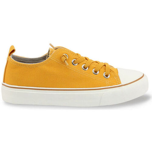 Schoenen Heren Sneakers Shone 292-003 Mustard Geel