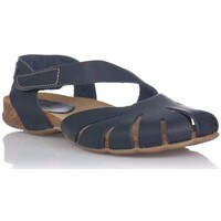 Schoenen Dames Sandalen / Open schoenen Interbios BASKETS  4456 Blauw