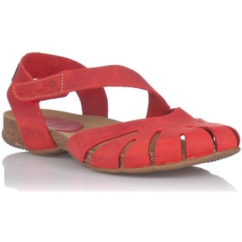Schoenen Dames Sandalen / Open schoenen Interbios BASKETS  4456 Rood