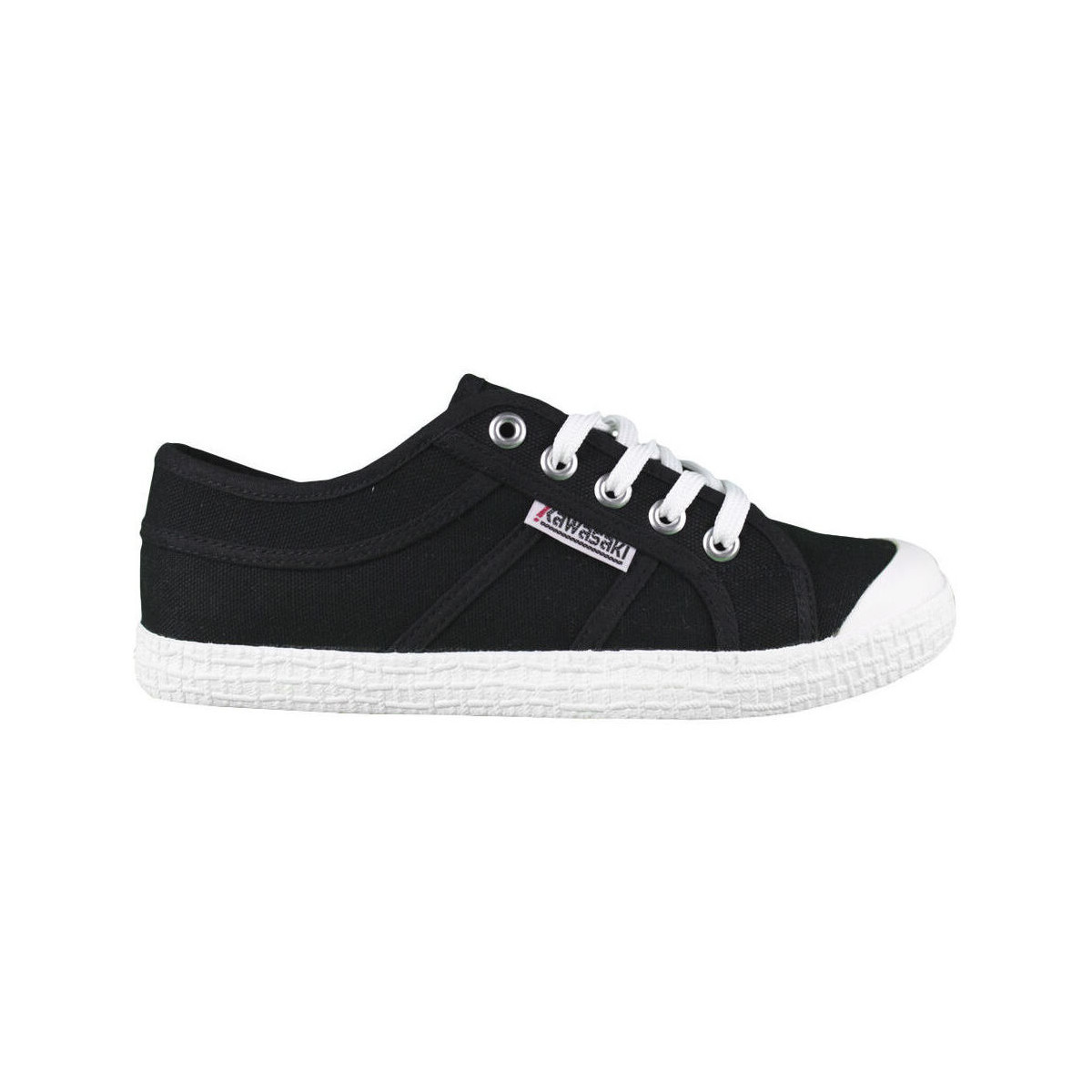 Schoenen Heren Sneakers Kawasaki Tennis Canvas Shoe K202403 1001 Black Zwart