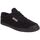 Schoenen Heren Sneakers Kawasaki Original Teddy Canvas Shoe K204501 1001S Black Solid Zwart