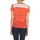 Textiel Dames T-shirts korte mouwen Eleven Paris EDMEE Beige / Orange