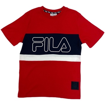 Textiel Kinderen T-shirts & Polo’s Fila 688138 Rood