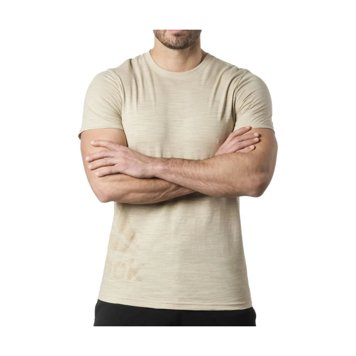 Textiel Heren T-shirts & Polo’s Reebok Sport  Beige