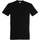 Textiel Dames T-shirts korte mouwen Sols IMPERIAL camiseta color Negro Profundo Zwart