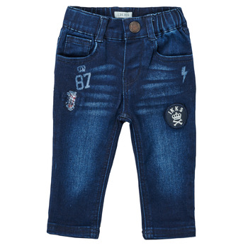 Textiel Jongens Straight jeans Ikks ACIER Blauw / Donker