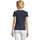 Textiel Dames T-shirts korte mouwen Sols Camiseta IMPERIAL FIT color French Marino Blauw