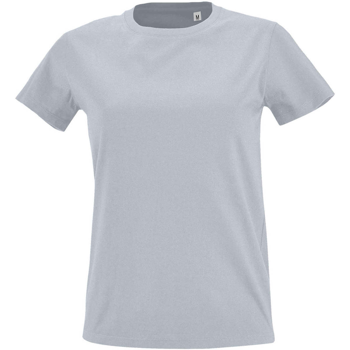Textiel Dames T-shirts korte mouwen Sols Camiseta IMPERIAL FIT color Gris  puro Grijs