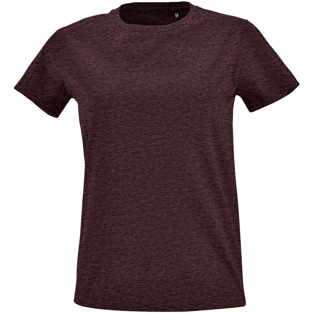Textiel Dames T-shirts korte mouwen Sols Camiseta IMPERIAL FIT color Oxblood Other