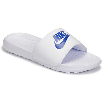 Schoenen Heren Slippers Nike NIKE VICTORI ONE SLIDE Wit / Blauw