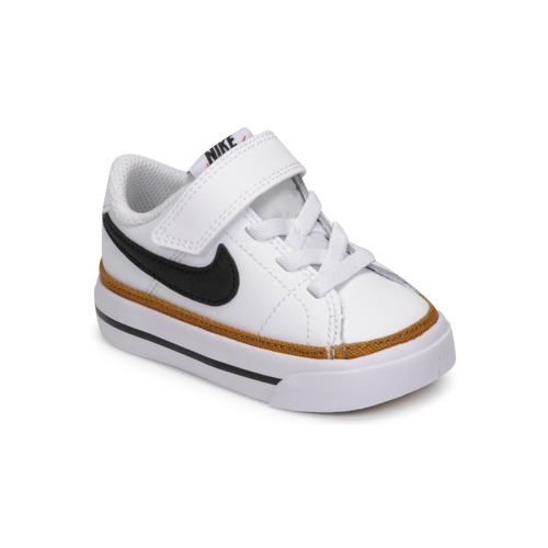 Schoenen Kinderen Lage sneakers Nike NIKE COURT LEGACY (TDV) Wit / Zwart