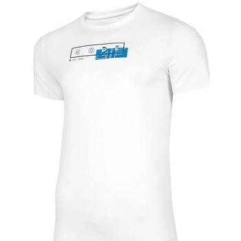 Textiel Heren T-shirts korte mouwen 4F TSM021 Wit