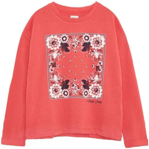 Textiel Meisjes Sweaters / Sweatshirts Pepe jeans  Roze