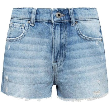 Textiel Meisjes Korte broeken / Bermuda's Pepe jeans  Blauw