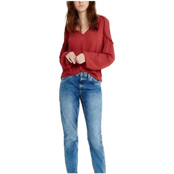 Textiel Dames Tops / Blousjes Pepe jeans  Rood