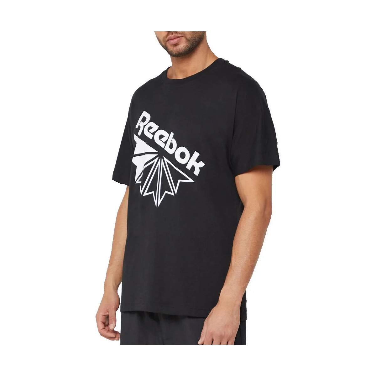 Textiel Heren T-shirts & Polo’s Reebok Sport  Zwart