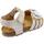 Schoenen Kinderen Sandalen / Open schoenen Plakton Baby Ponette - Beige Zilver