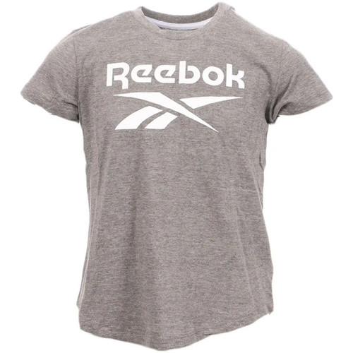 Textiel Meisjes T-shirts korte mouwen Reebok Sport  Grijs